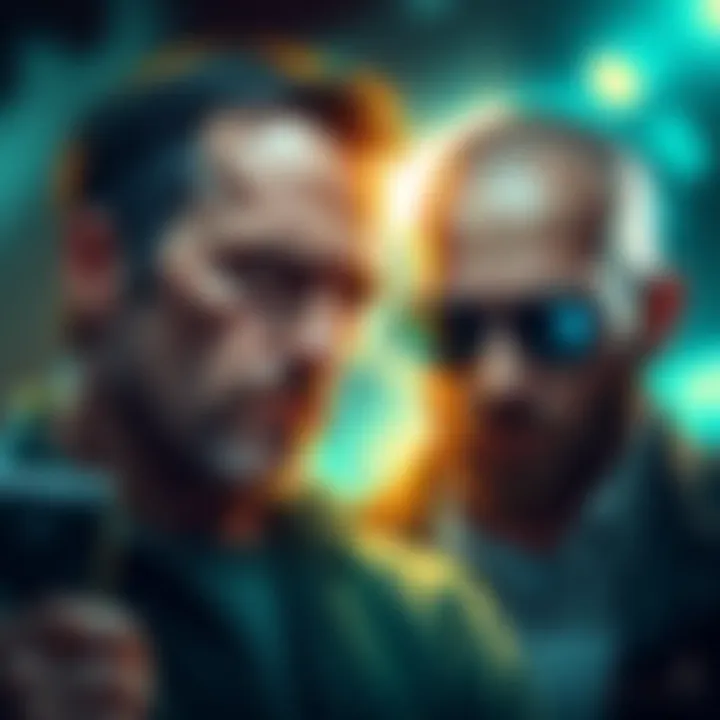 Walter White and Jesse Pinkman characters are featured in a game character roster announcement