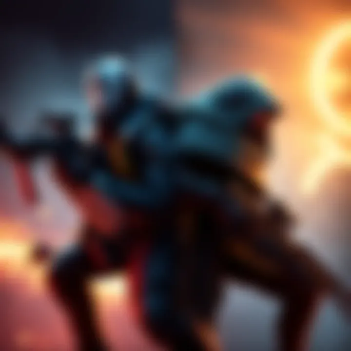 A visual comparison of the War Operator and Drifter characters, showcasing their distinct designs and features, highlighting their weapons and strategies in a game setting.