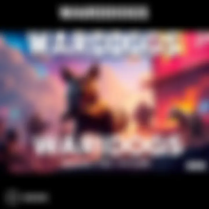 WARDOGS Early Access Overview A scene showcasing WARDOGS game with various characters and environments, highlighting early access features and community engagement.