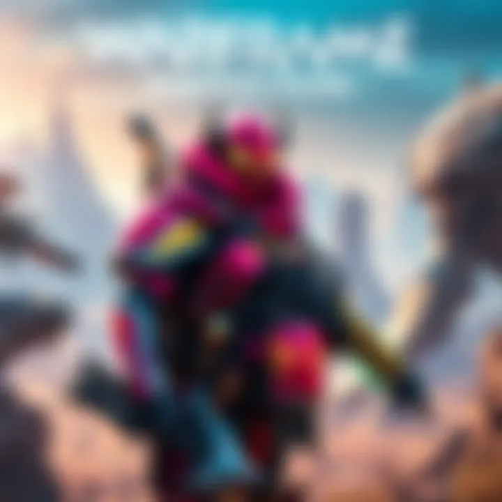Warframe Beginner Guide New player exploring the Warframe universe with colorful armor and weapons, surrounded by alien landscapes.