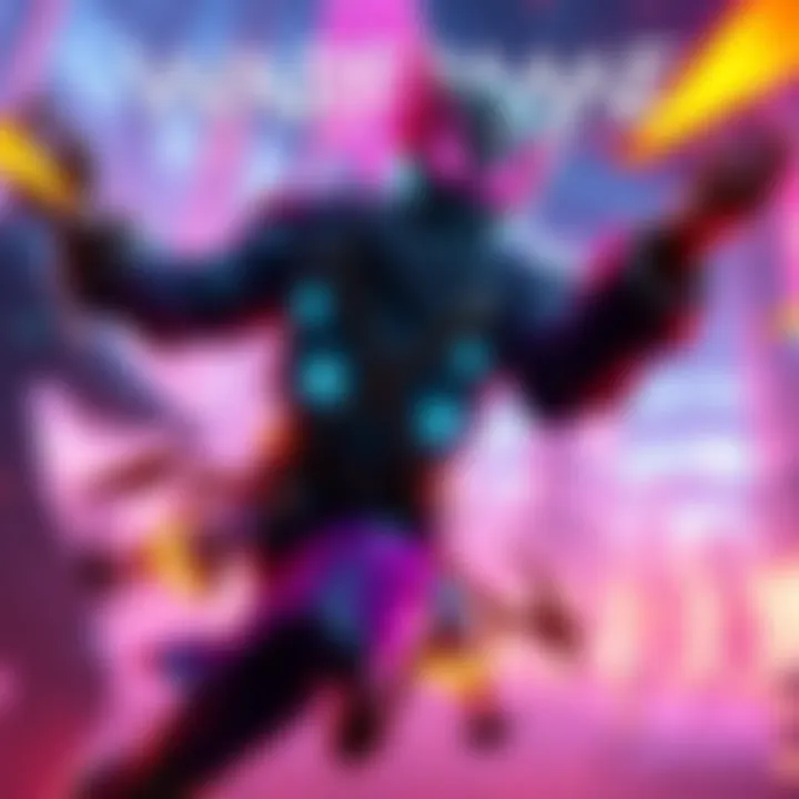 A Warframe character in action, showcasing unique abilities in a sci-fi setting, with vibrant colors and dynamic movement