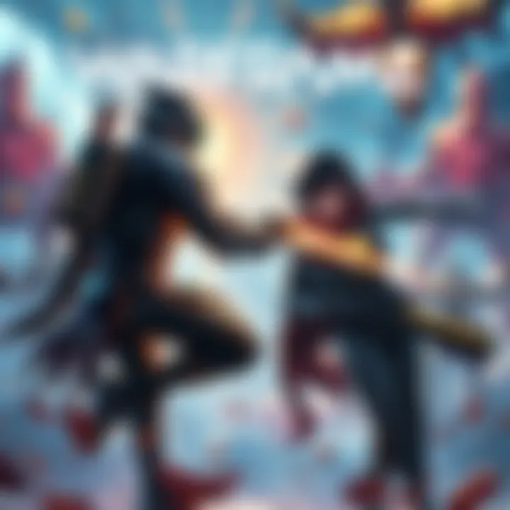 Two Warframe characters engaging in combat against enemies in a vibrant sci-fi environment