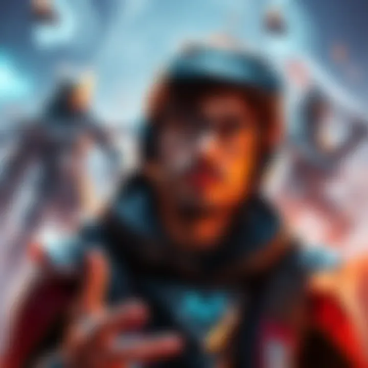 A Warframe developer expressing concern about Destiny 2's future content ending, with gaming artwork in the background