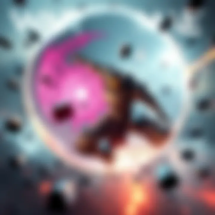 Warframe Eximus Nullifier Bubble A Warframe character struggles against the surge eximus nullifier bubble, surrounded by chaos and intense gameplay visuals.
