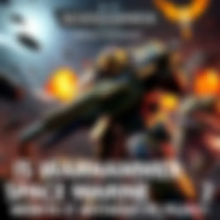 A screenshot of Warhammer 40,000 Space Marine 2 showcasing a Space Marine in action, battling enemies in a detailed environment.