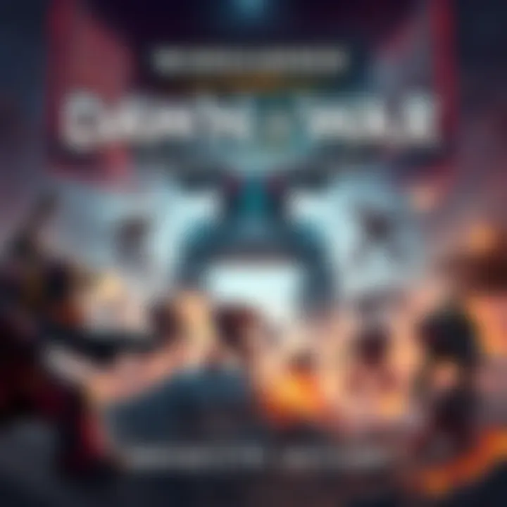 Cover illustration showcasing the Warhammer 40,000: Dawn of War - Definitive Edition with epic battles and iconic units in a futuristic setting.