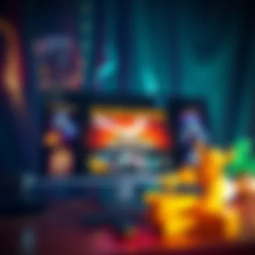 Various Warhammer game covers displayed on a computer screen with vibrant graphics