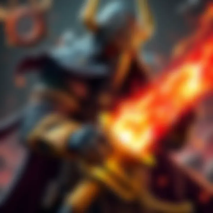 Warlock class item setup A Warlock character showcasing a powerful class item combination in an action-packed scene