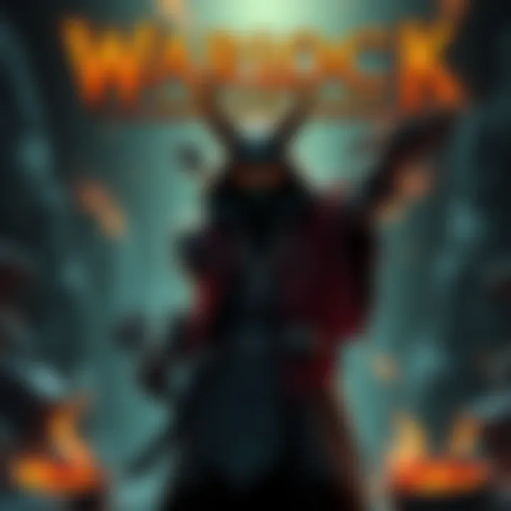 A Warlock character facing challenges in a dark and mysterious underworld setting.
