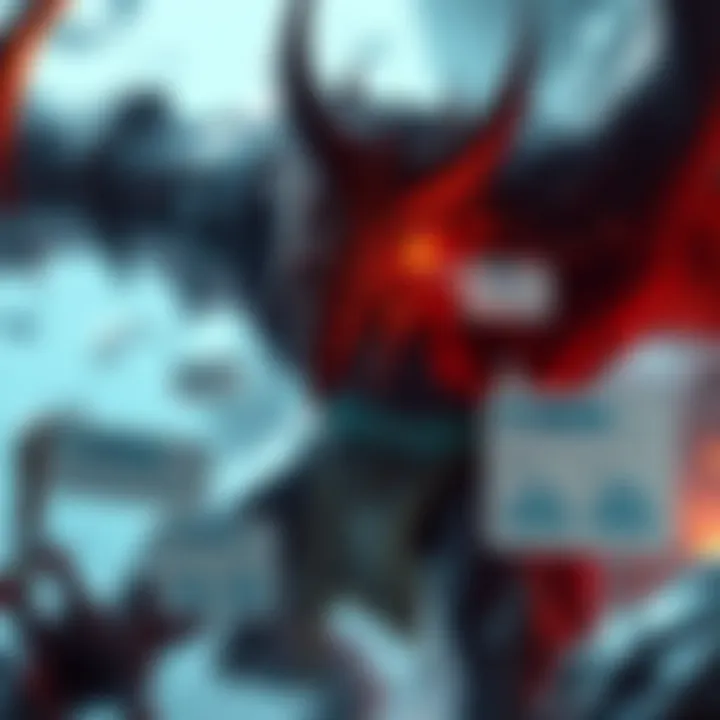 Graphic showing player reactions to the Warmaster Blackhorn card, featuring positive and negative sentiment analysis with charts and speech bubbles.