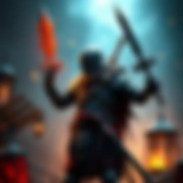 A warrior stands ready with two weapons, contemplating how to switch them effectively while using Ashes of War abilities in gameplay.