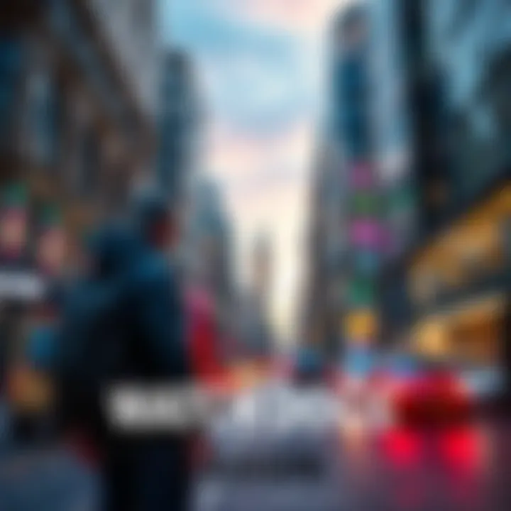 A character in Watch Dogs Legion standing in a bustling London street, showcasing the game's open-world environment.