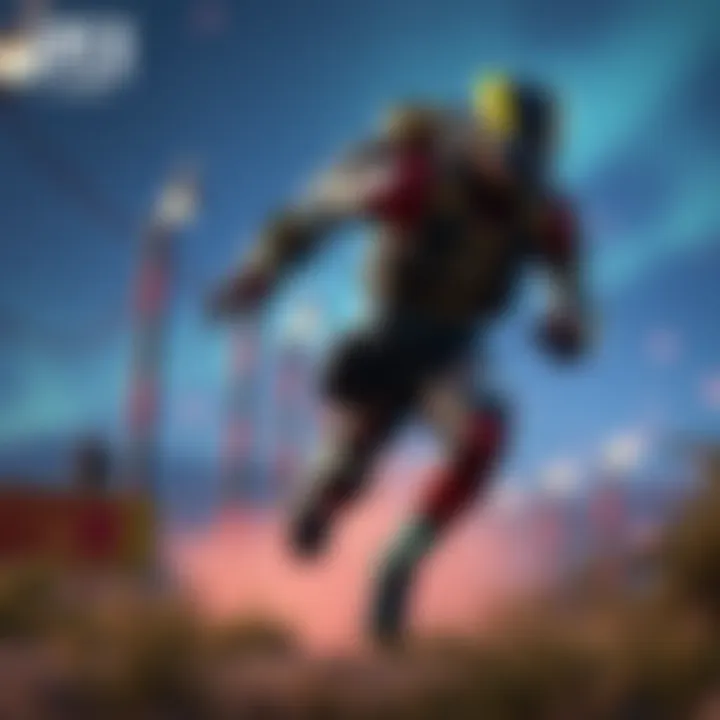 Wattson sprinting and deploying fences in Apex Legends Wattson character in Apex Legends running and setting up electric fences, demonstrating tactical play.