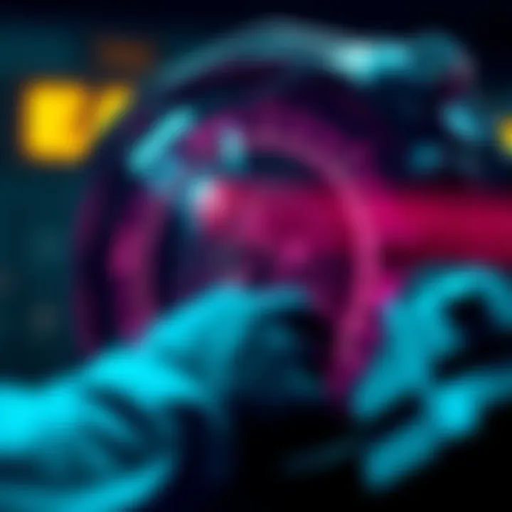 Player experiencing a glitch with the weapon wheel not activating properly