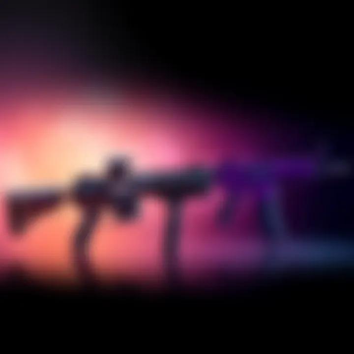 A comparison of an AR, SMG, and rifle displayed side by side for selection.