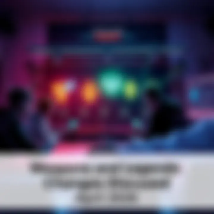 A group of players discussing weapon and legend changes in an online forum during an AMA session.