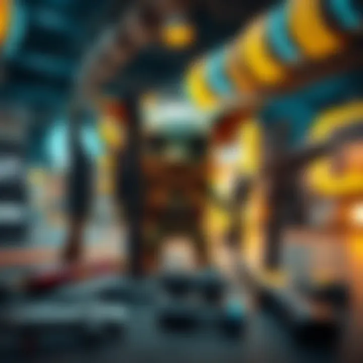 Weapons for Hatchling in Matadoxia A selection of weapons arranged alongside the Hatchling character in a vibrant gaming environment, showcasing their compatibility in the Matadoxia build.