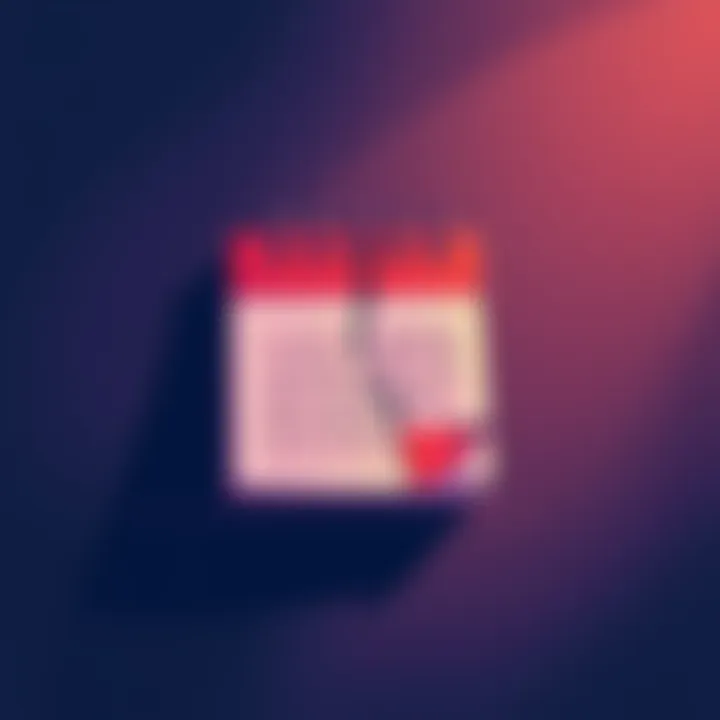 Illustration showing a calendar with a broken streak, symbolizing frustration with weekly tracking.