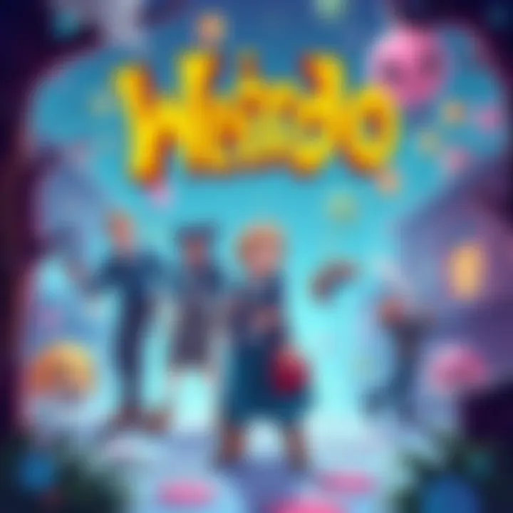 Cover art of the indie game 'Weirdo', featuring colorful characters and a whimsical background that reflects its quirky narrative style.