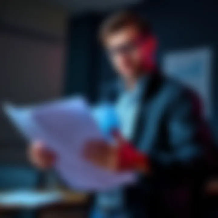 Wenosing's ex-best friend holding documents revealing canceled plans and new ideas for future projects