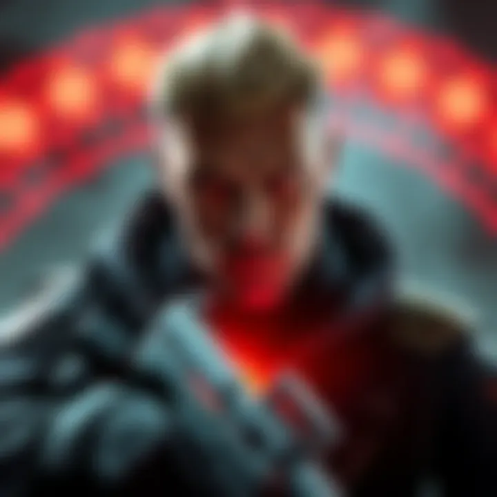 A fan art showing the redesigned character Wesker, highlighting new features and changes, with a mix of excitement and frustration from fans around