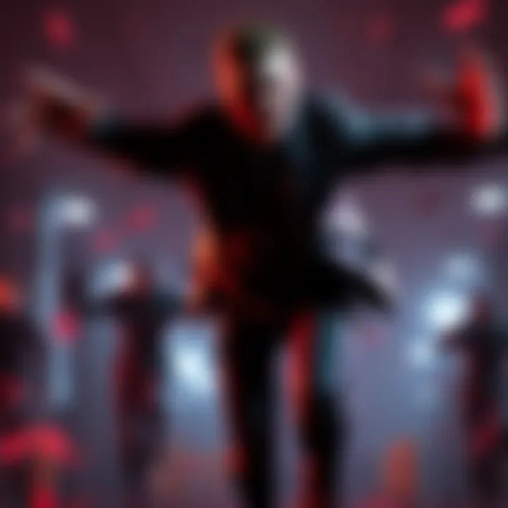Wesker using his power to chase down survivors in a loop during a gameplay scene