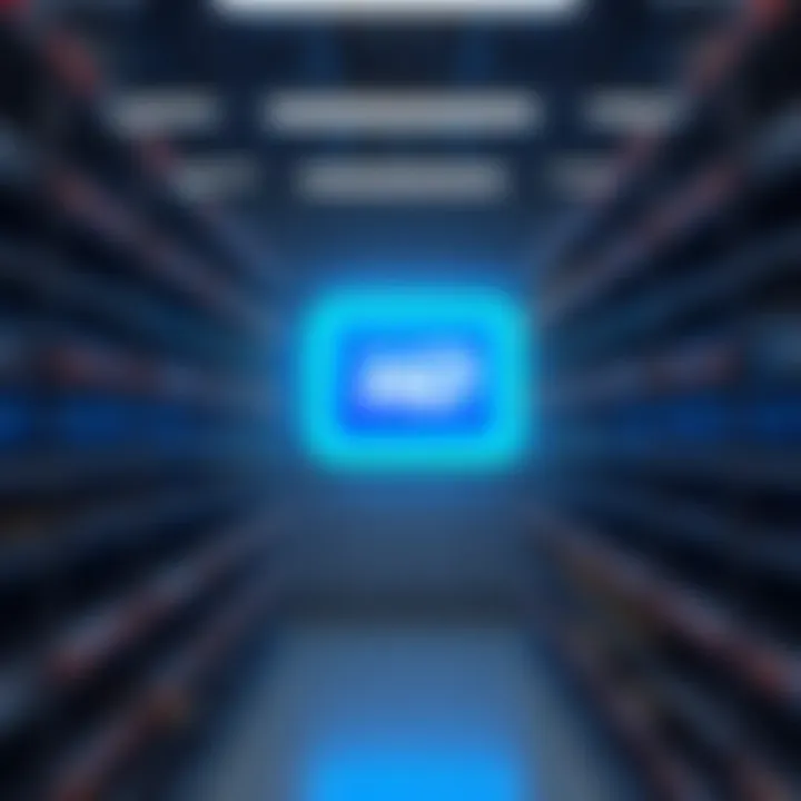 Empty shelves showing sold-out hard drives with a Western Digital logo in the background