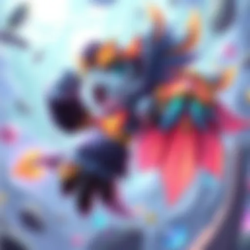 A vibrant banner showcasing Whimstar with colorful backgrounds and character design elements, capturing the excitement of the upcoming release.