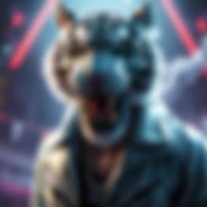 Ramattra character skin featuring a sleek white tiger design with mob boss elements, showcasing elegance and strength.