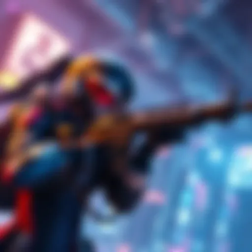 A player using Widowmaker in Overwatch, aiming with a sniper rifle in a competitive setting.