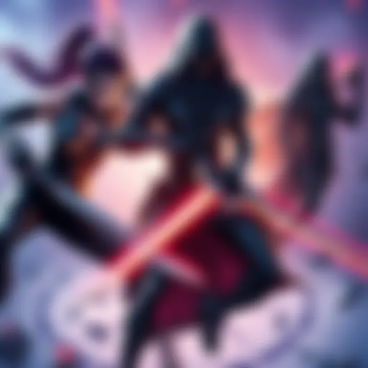 Widowmaker, Sombra, and Reaper in Action Widowmaker, Sombra, and Reaper team up to rescue Sigma from Talon, showcasing their intense battle stance and determination.