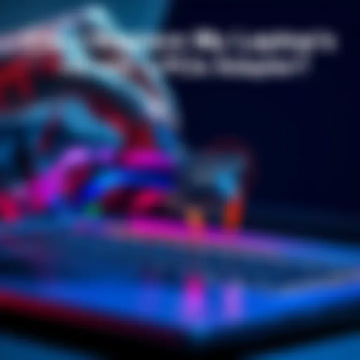 A person is removing the Intel Ax210 Wifi6 card from an Asus TUF A15 laptop and preparing to install a PCIe adapter.