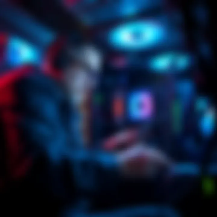 A person troubleshooting Wi-Fi connection on a new computer build, looking at network settings and checking cables