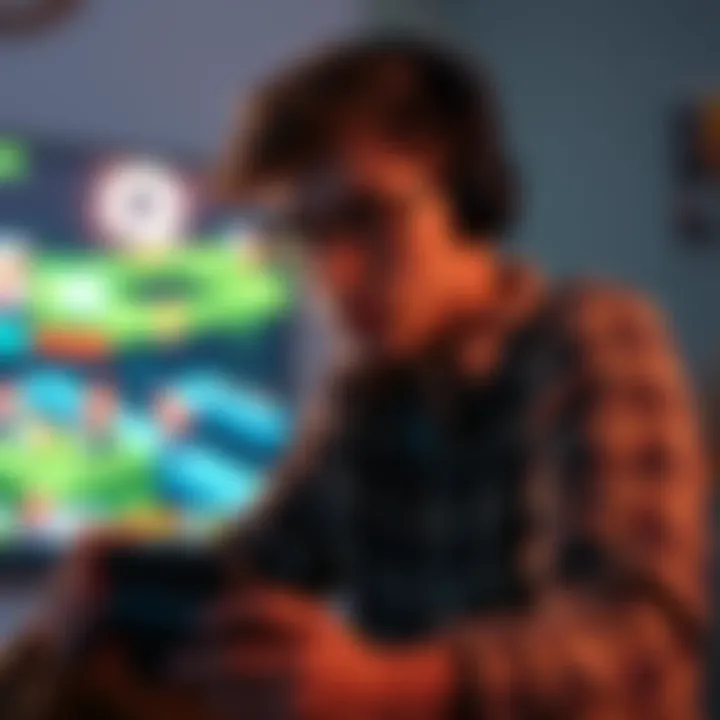 A gamer using the SteamDeck to play Wii games with RetroAchievements support