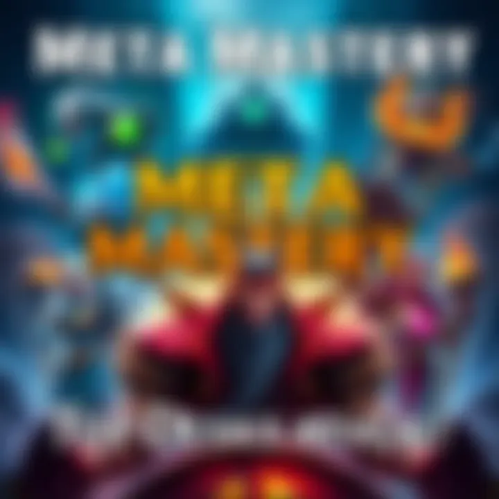 An artistic representation of the top deck archetypes showcasing their strategies and popularity in the latest wild meta.