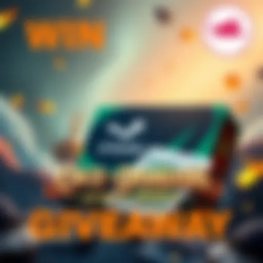 A promotional graphic for a giveaway of 'Like a Dragon: Infinite Wealth' featuring a Steam Deck and the game's logo.