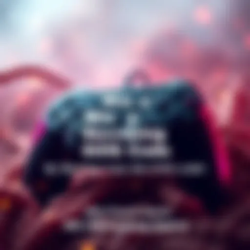 A graphic showing a gaming controller and text encouraging people to share their favorite game for a chance to win a Necroking GOG code