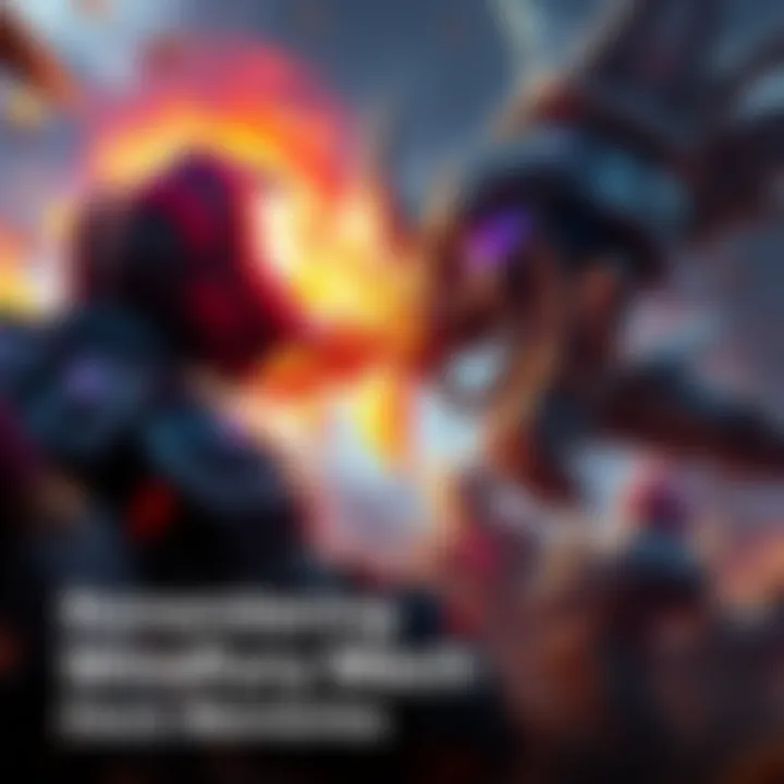 A player showcasing the Windfury Mech Aggro deck with the iconic hammer weapon during a fast-paced match