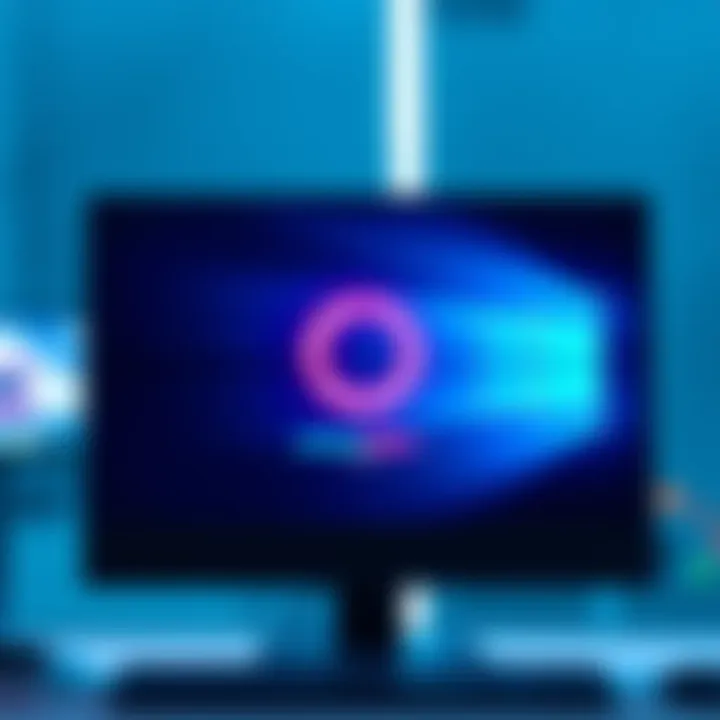 A computer screen showing an infinite loading symbol while attempting to play a game, indicating a technical problem