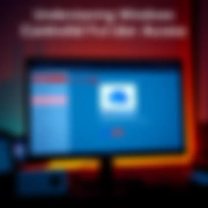 Windows Controlled Folder Access A computer screen showing Windows settings for Controlled Folder Access with a highlighted OneDrive app and a warning symbol.