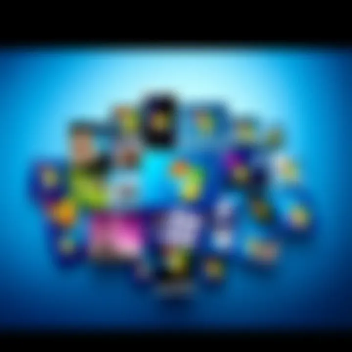 Windows evolution over 30 years A collage showing the transformation of Windows operating system over three decades, featuring various versions and updates like Windows 95 to Windows 11.