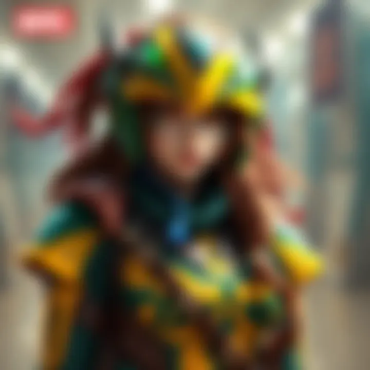 Windranger's New Look Windranger with a changed appearance, showing concerns about her style