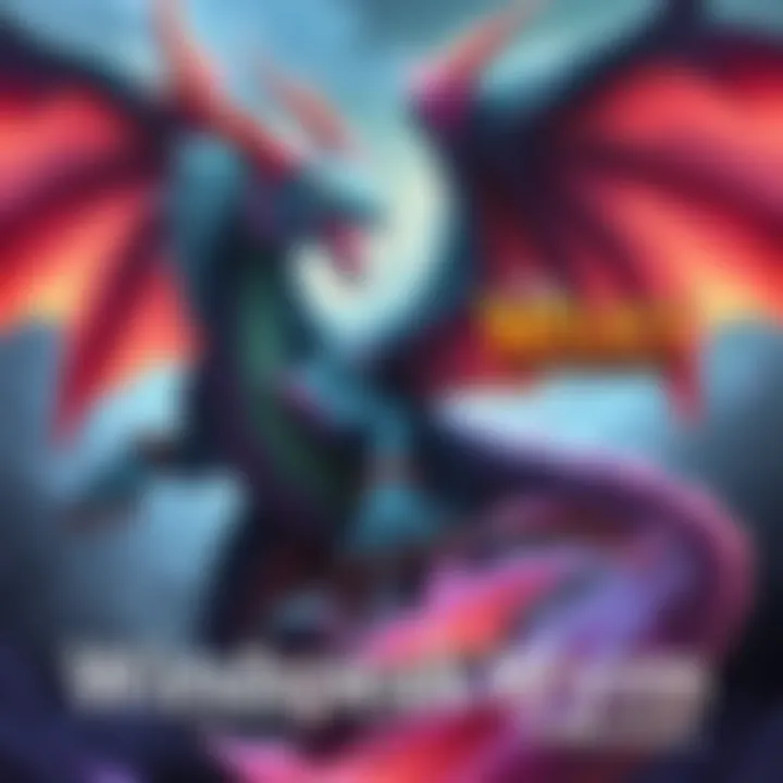 A new Warrior card featuring Windspeak Wyrm with unique abilities in a fantasy setting