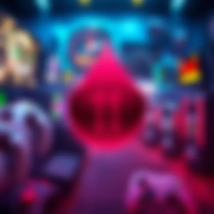 Wine 11 Logo Wine 11 logo with gaming graphics in the background