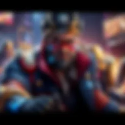 Winston looking fragile in a 6v6 game, showcasing his new healing debuff effects with a concerned expression.