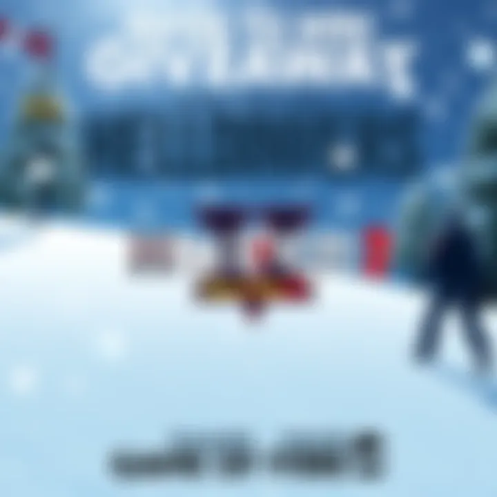 A promotional graphic for a winter giveaway featuring the HELLDIVERS 2 game logo and a snowy background, inviting players to share their Game of the Year.