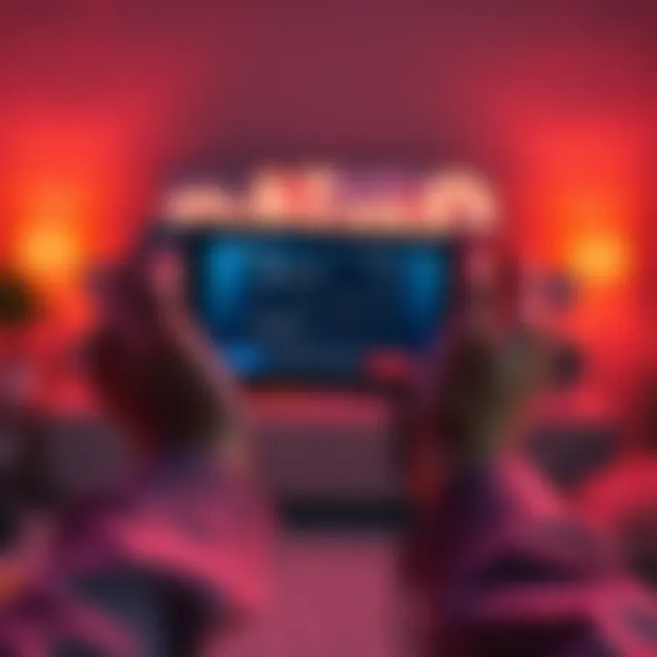 A person frustrated with wireless audio accessories while using a Nintendo Switch 2, showing Bluetooth settings on the screen.