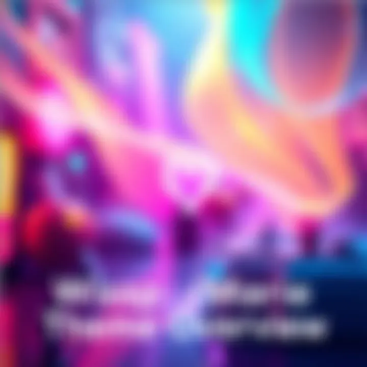 Wisp/Marie Theme Overview Visual representation of the Wisp/Marie theme showcasing vibrant colors and unique design elements on the Corpus platform.