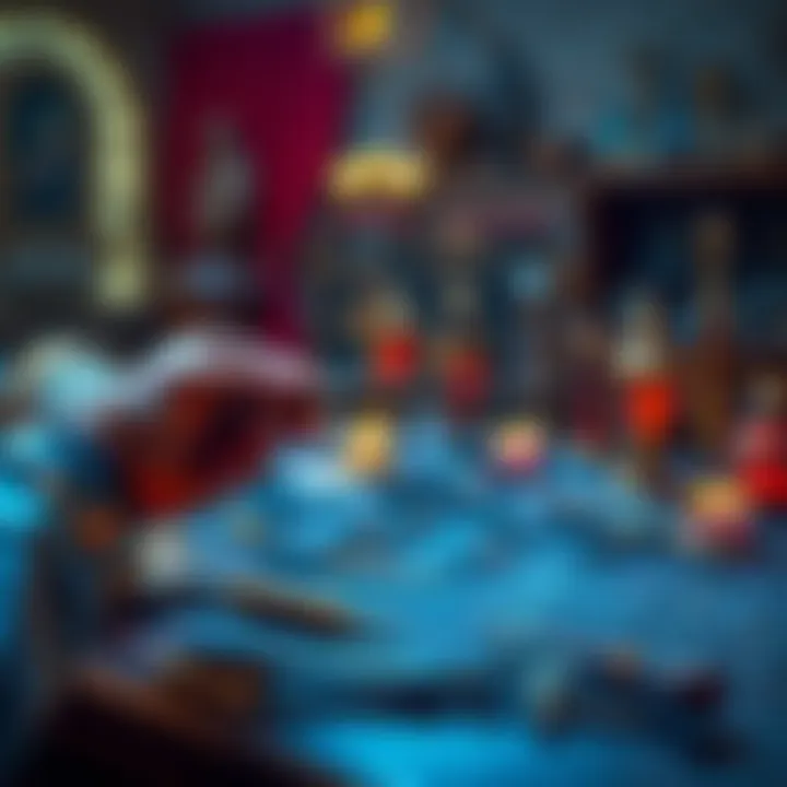 Witch Queen Dungeon Key A player holding the Witch Queen dungeon key with dungeon weapons displayed on a table