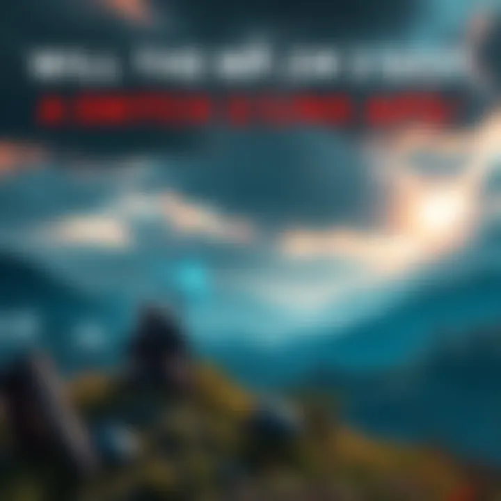 Scenic view of The Witcher 3 in a fantasy world, featuring Geralt of Rivia with magical elements